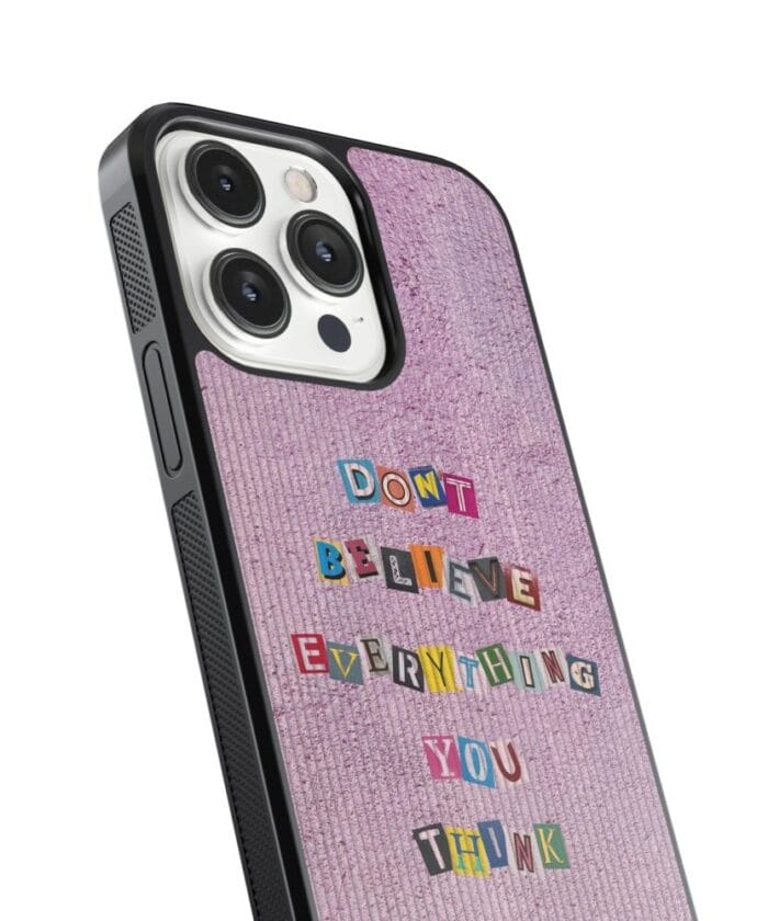 Alternative view of Case Don't Believe