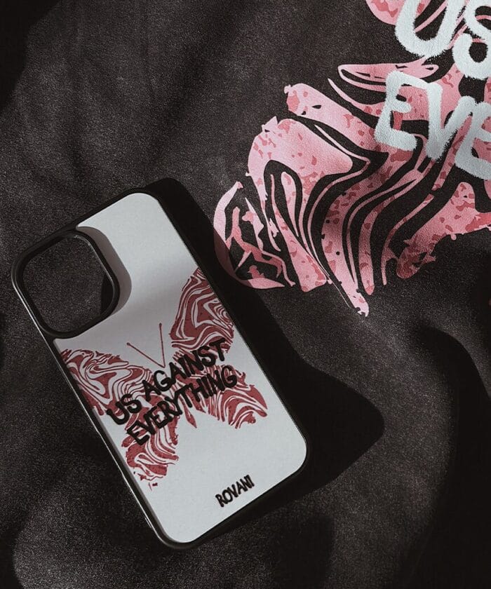 Alternative view of Кейс за телефон “Us Against Everything – Butterfly” | ROVANI